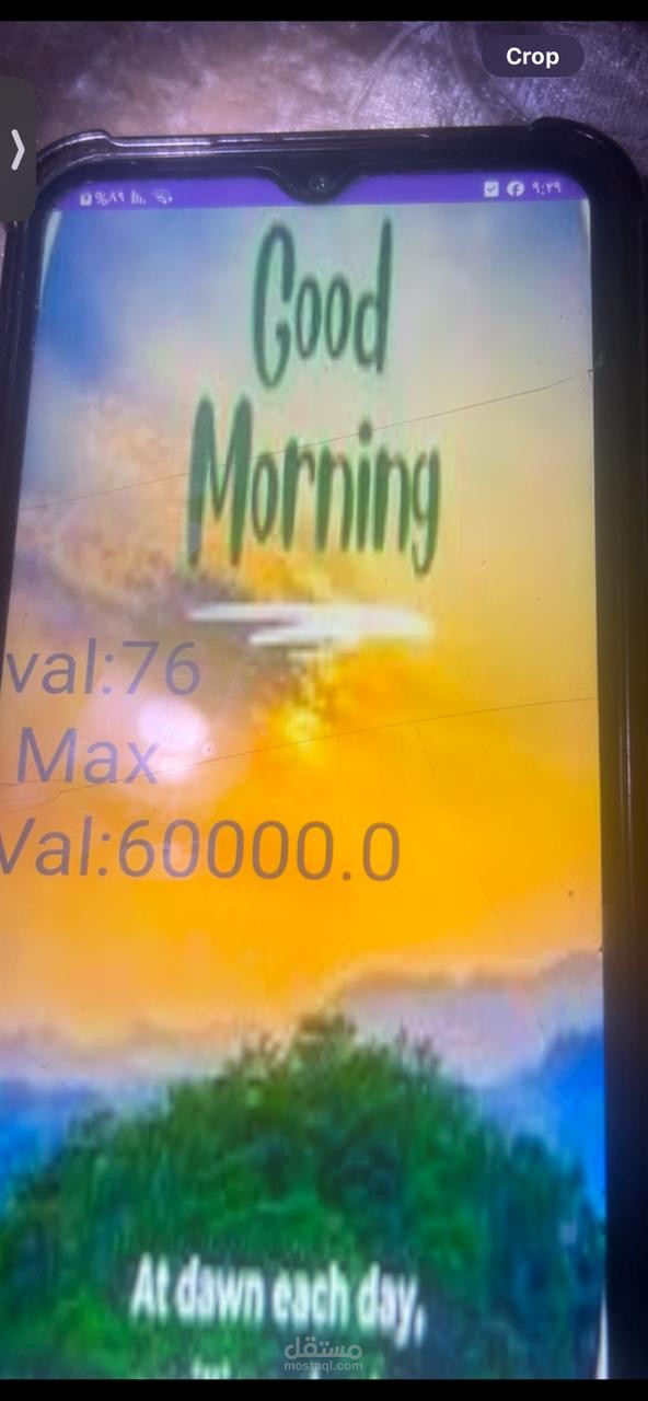 تصميم وبرمجه مستعشر