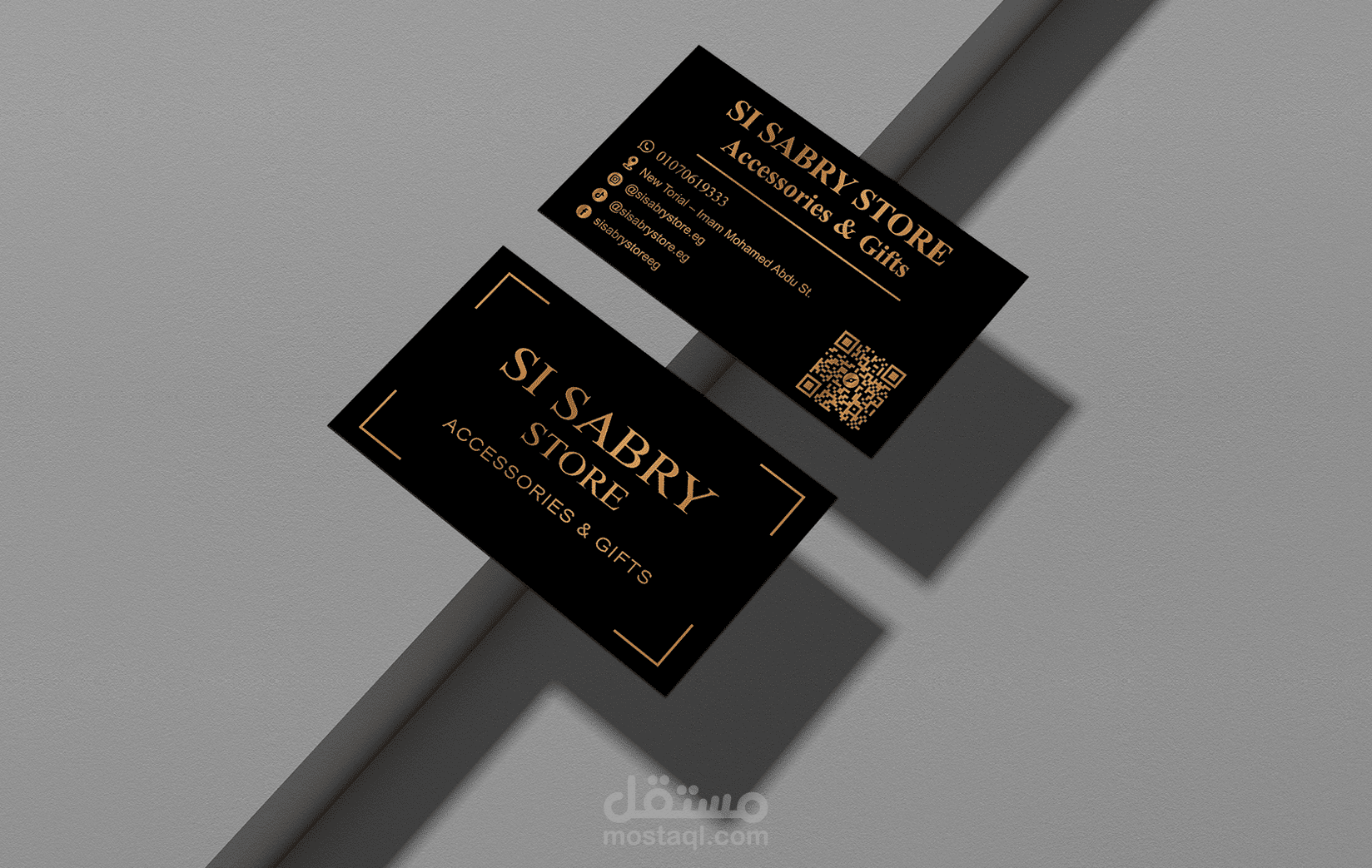 تصميم كارت شخصي Business Card احترافي يعكس هويتك