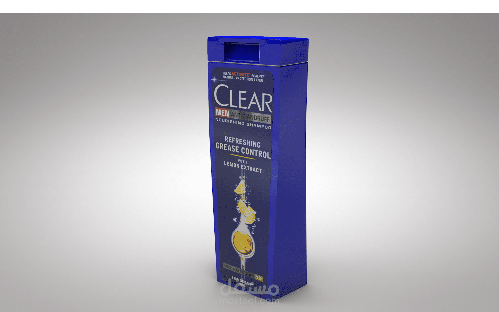 Advertisement for a shampoo product