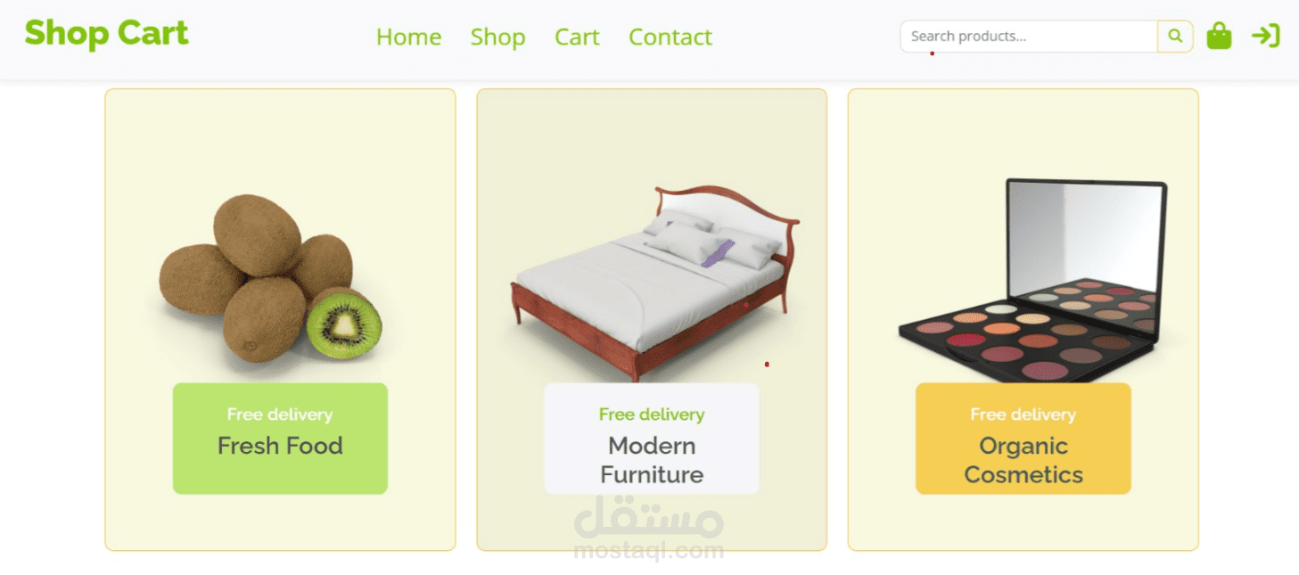 E-Commerce website