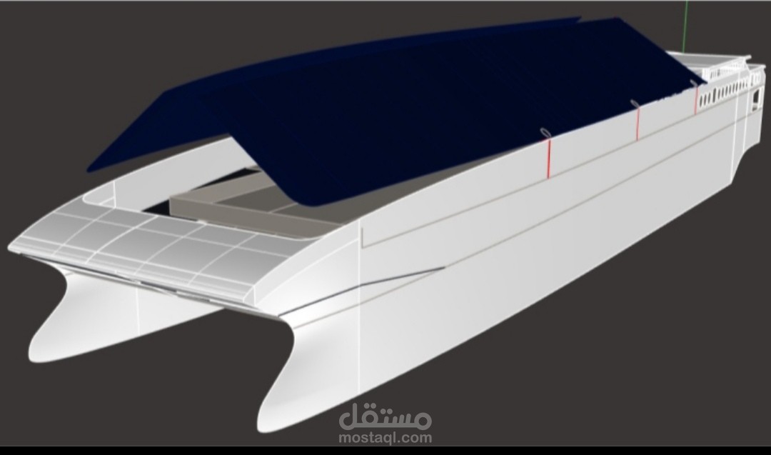 New Aspect Design for Catamaran