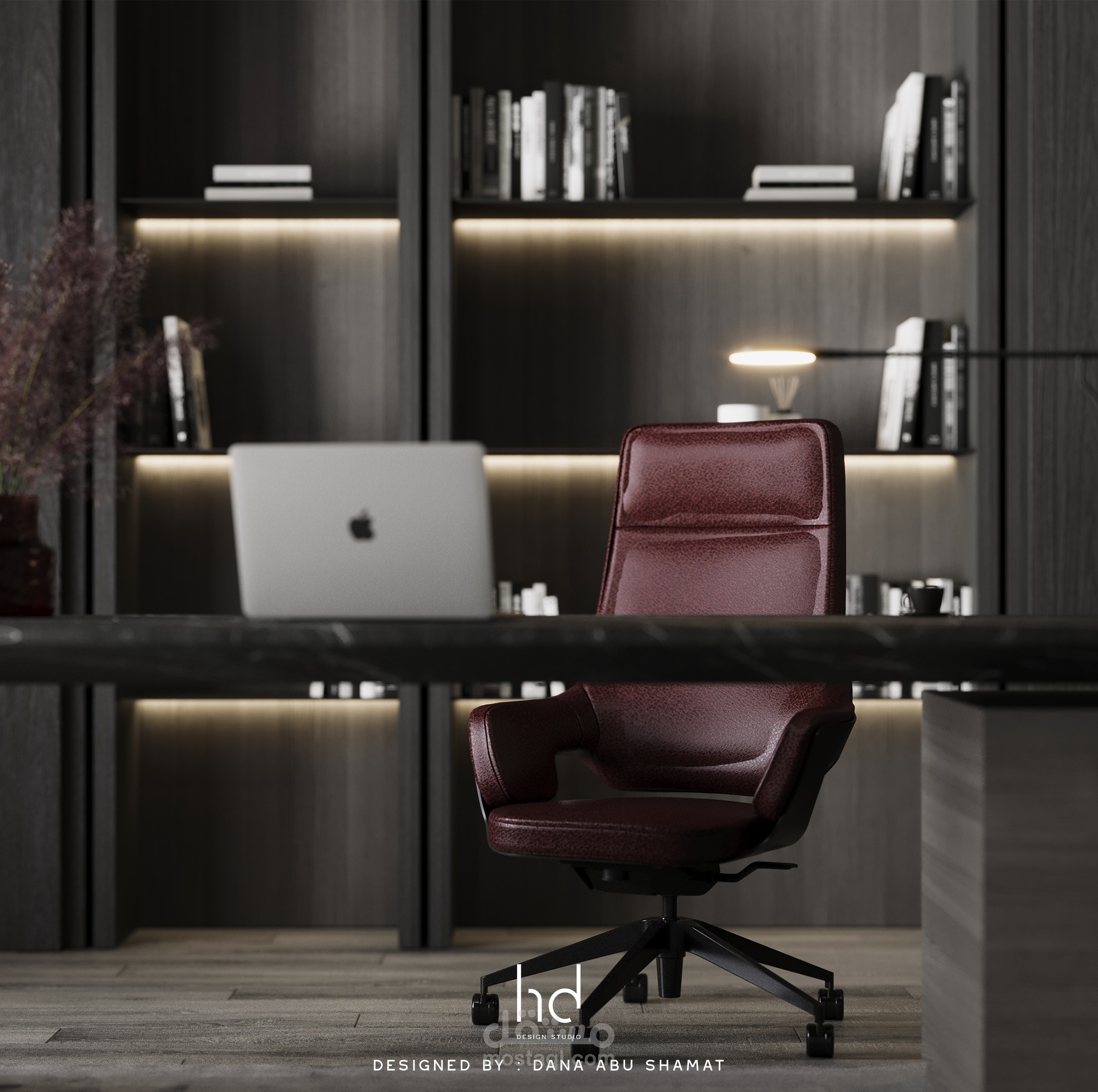 تصميم مكتب إداري عصري يجمع بين الأناقة والفخامة