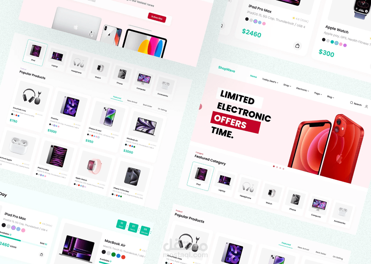 E-Commerce Electronic Website