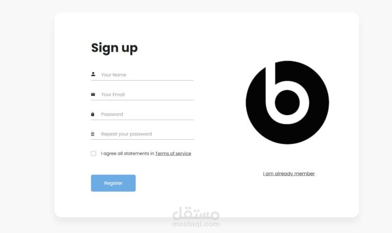Headphones E-Commerce Website