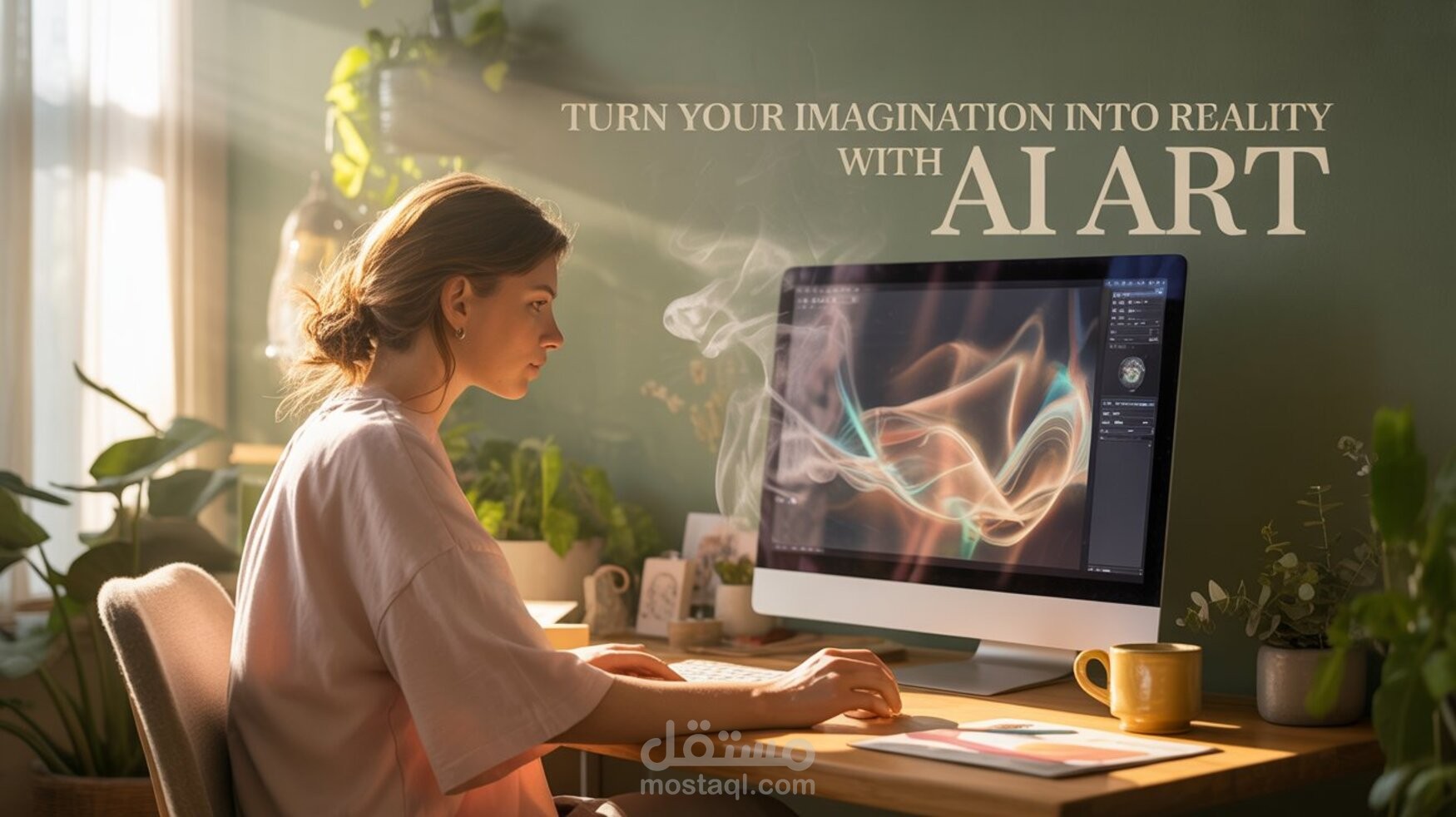 تصميم صور احترافية بالذكاء الاصطناعي (AI)