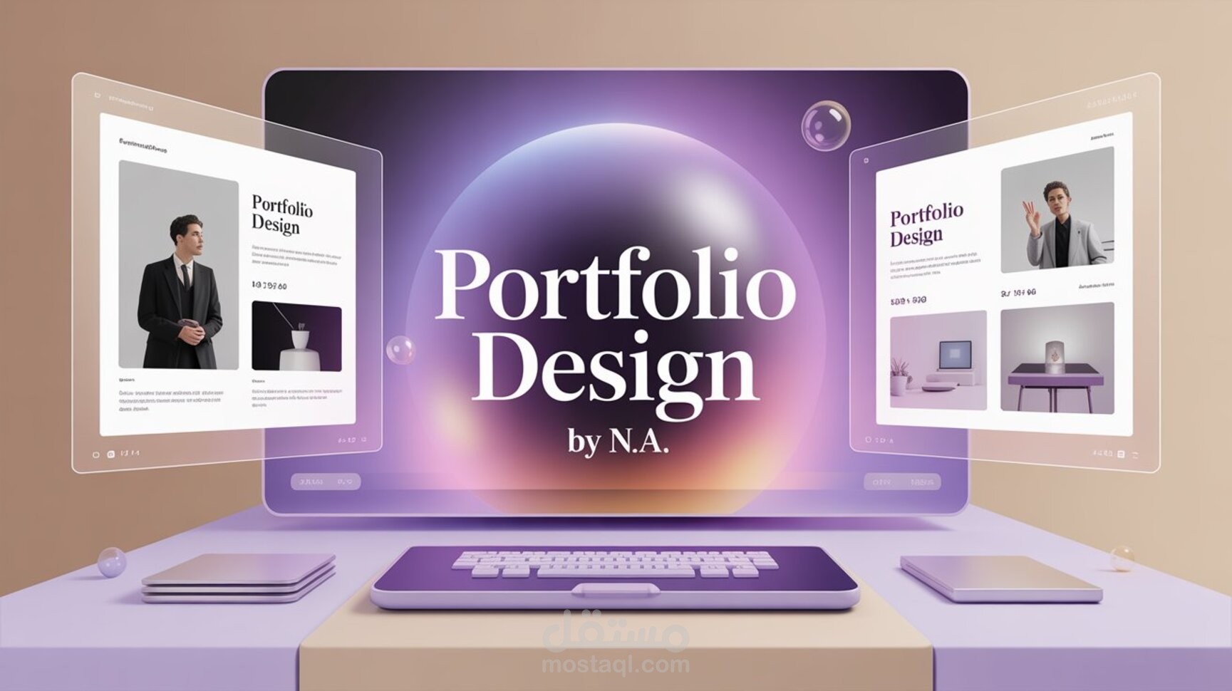 تصميم بورتفوليو احترافي باستخدام Canva