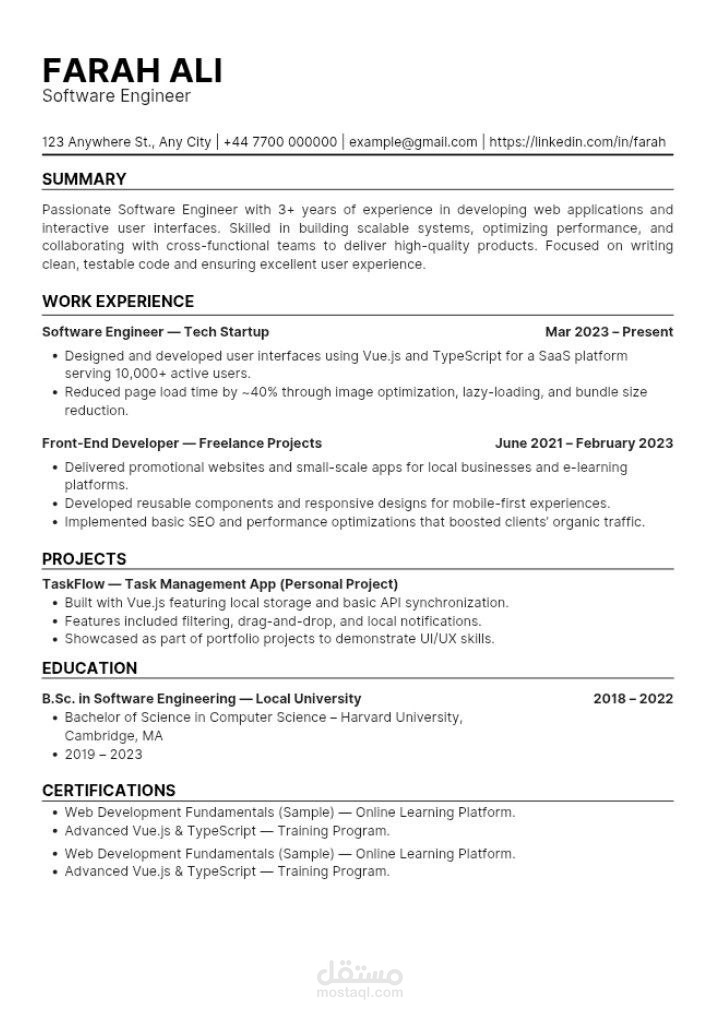 CV ATS