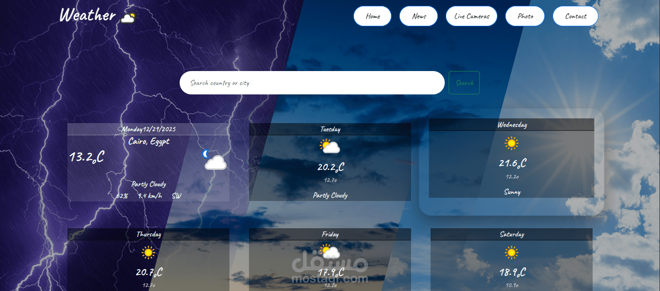 weather website