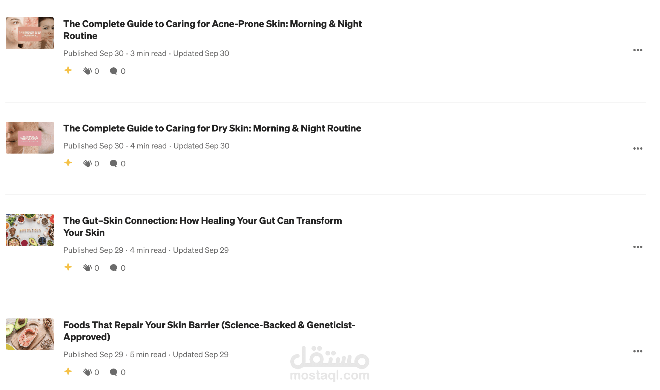 Articles in Skincare Biology