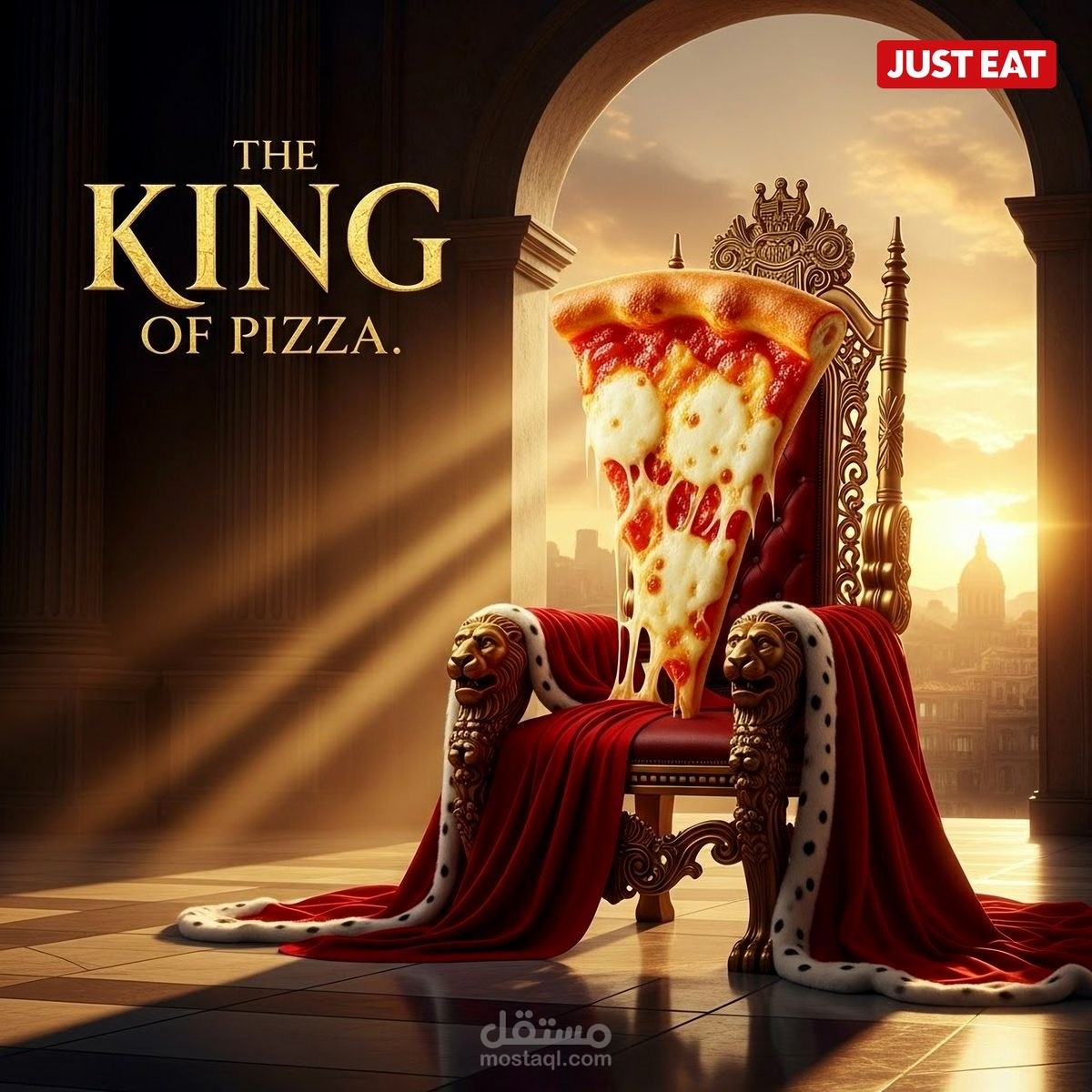 تصميم إعلان سينمائي لـ Just Eat