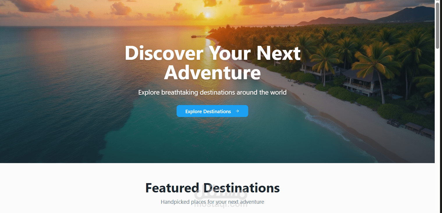 Travel Destination Explorer