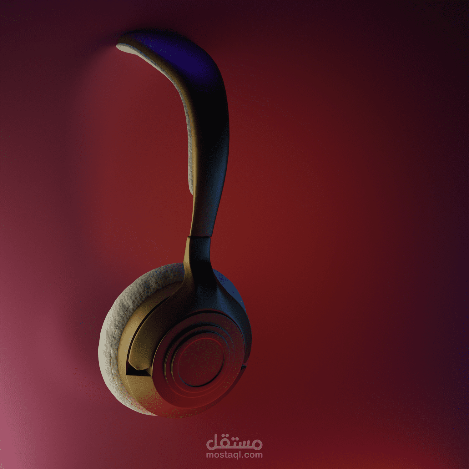 3D Realistic headphone modeling