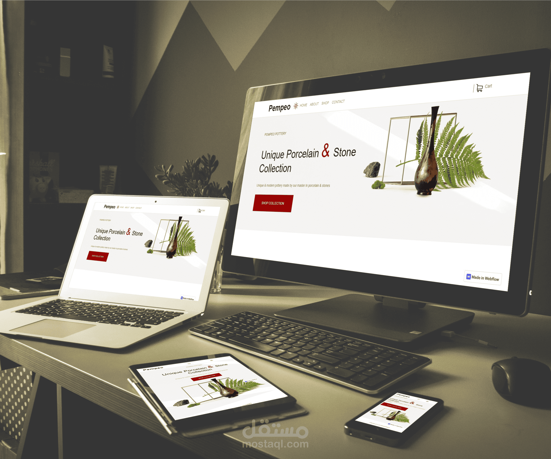 برمجة موقع ويب متلائم مع جميع الشاشات