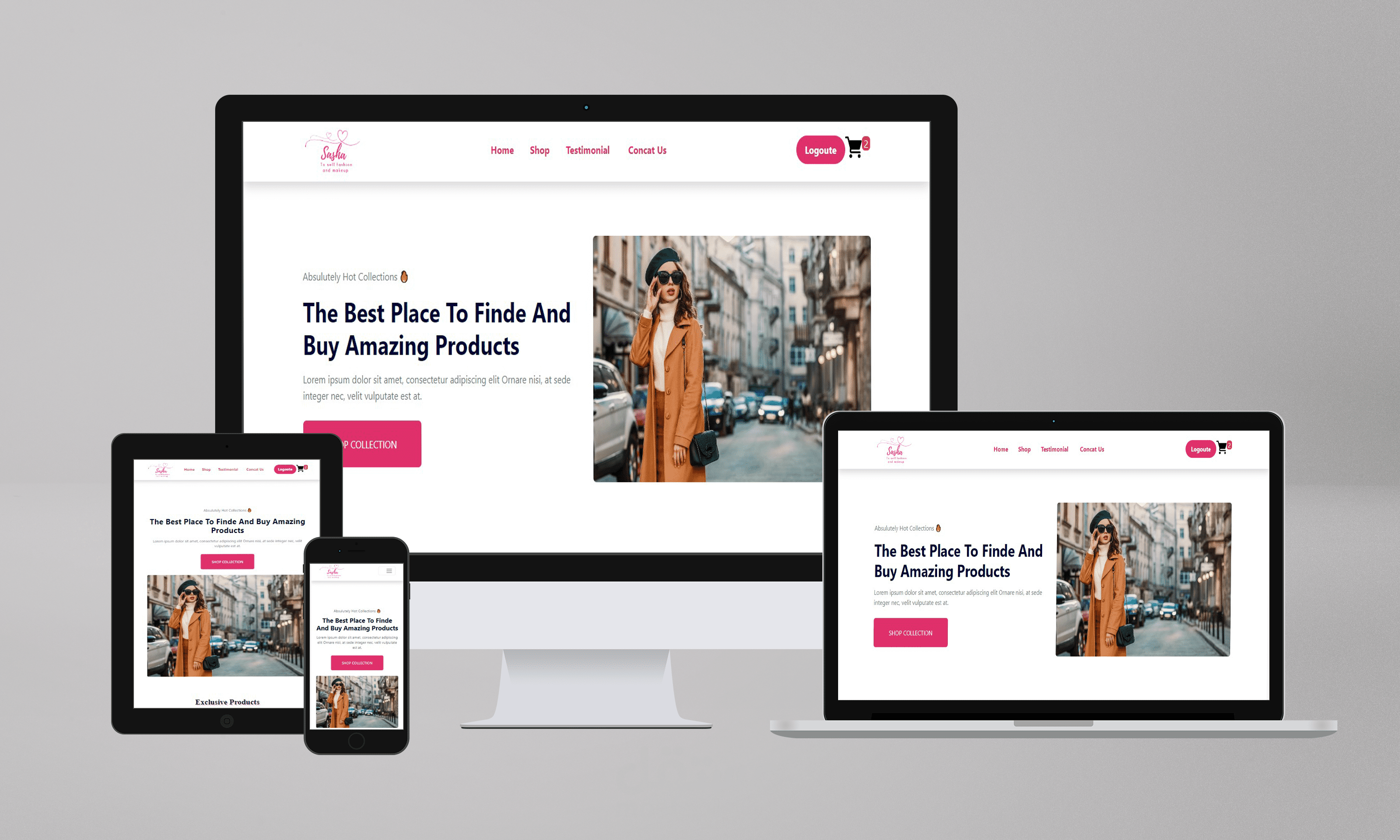 تطوير متجر إلكتروني احترافي وسريع باستخدام React.js