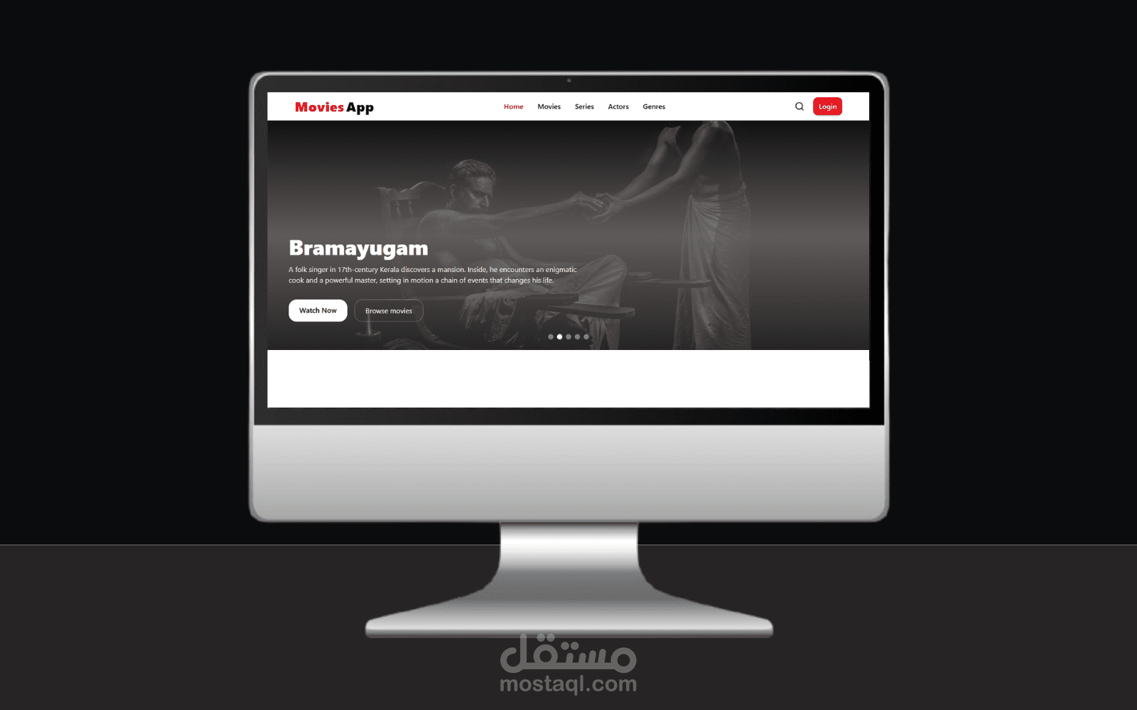Development Movies App Next.js App