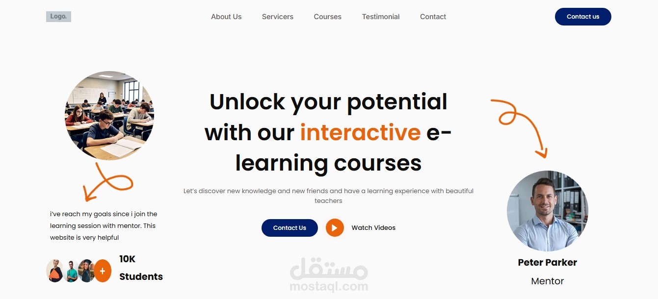 Educational website
