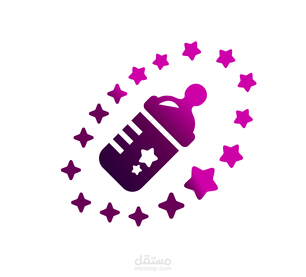 Kindergarten business card and logo