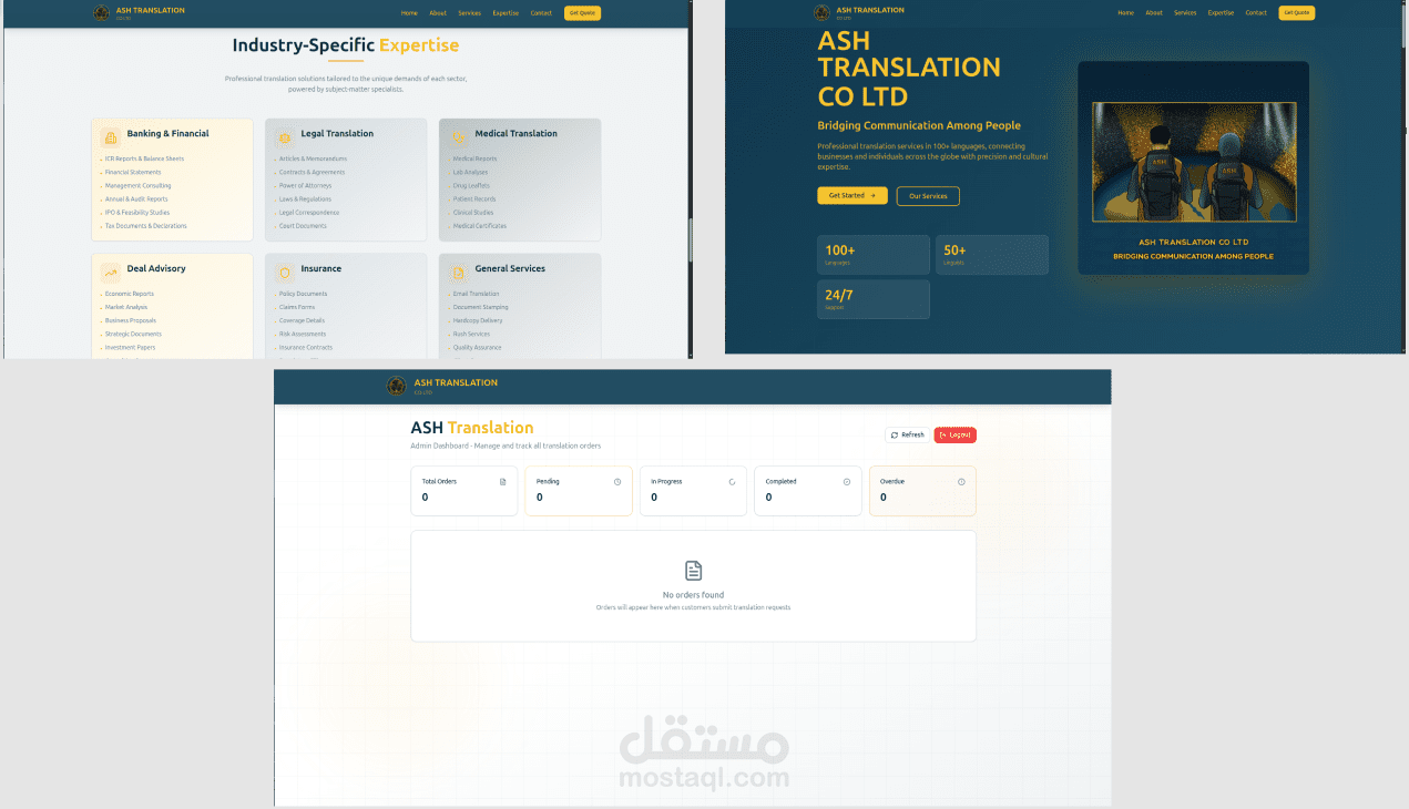 Translation Website