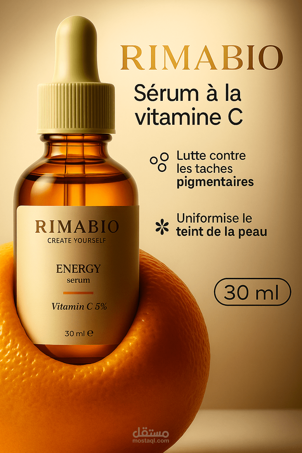 تصميم هوية بصرية لمنتج تجميلي