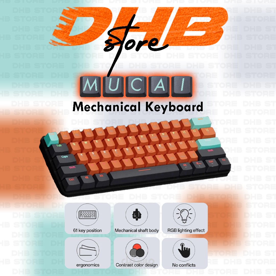 بوستر لمواقع التواصل الاجتماعي لبيع منتوج (لوحت مفاتيح ميكانية للالعاب)