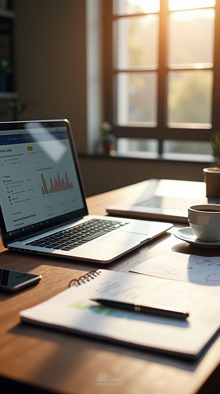 نموذج منشور تسويقي بأسلوب جذاب وبسيط