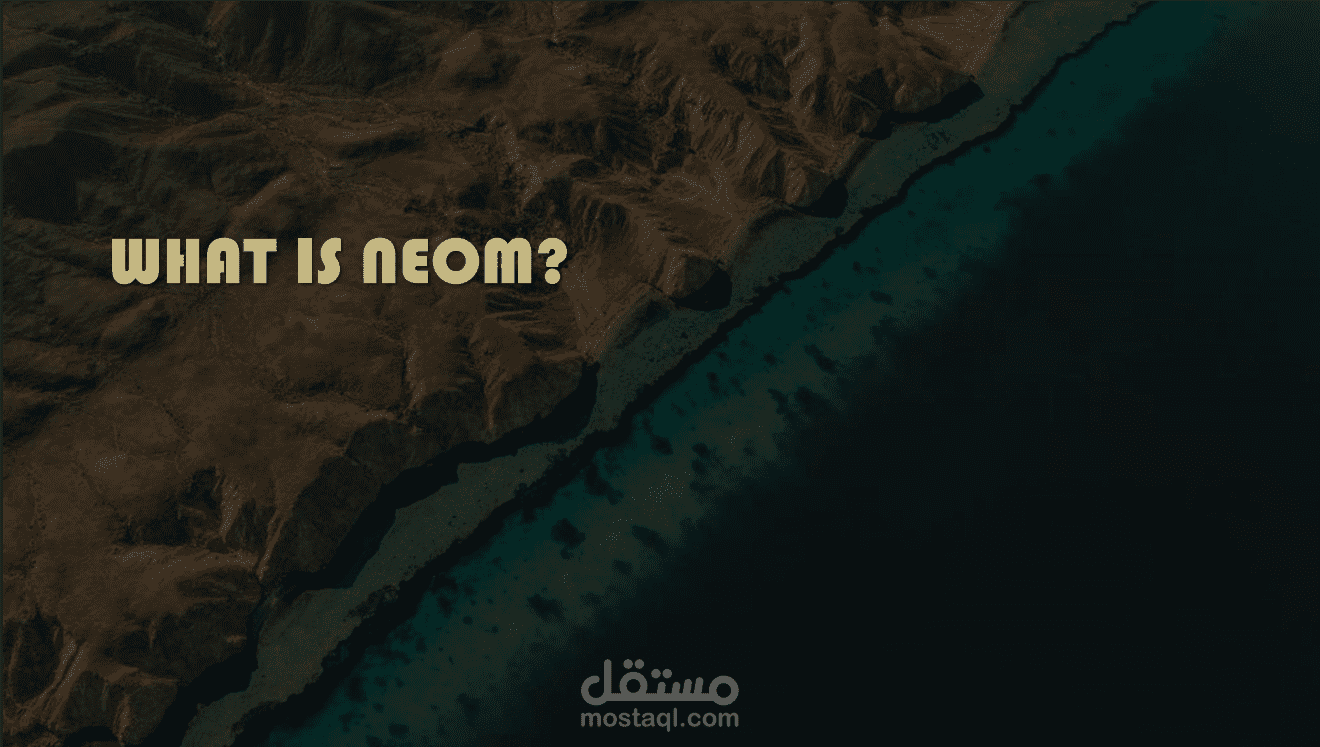 Neom rebranding presentation