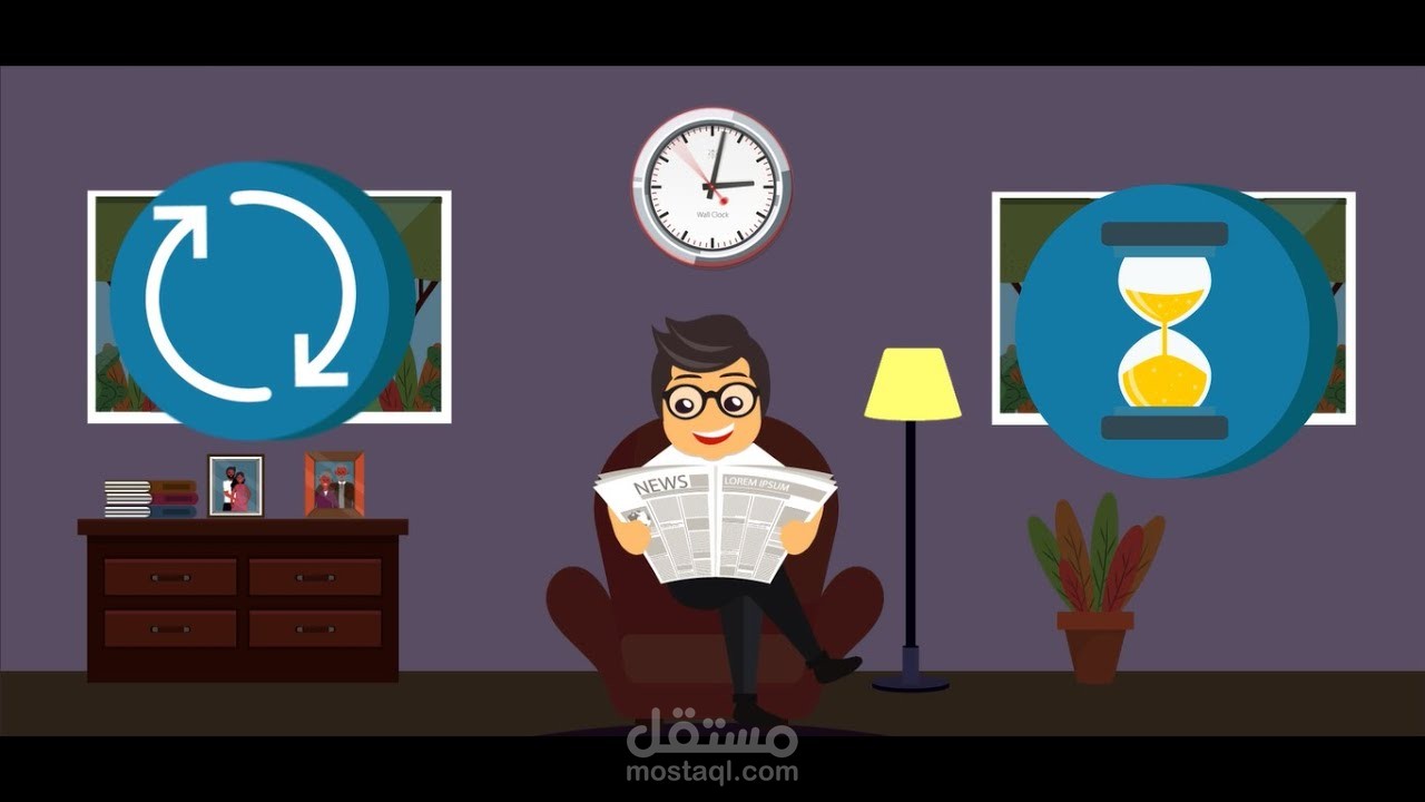 فيديو موشن جرافيك عن تأثير الإعلام