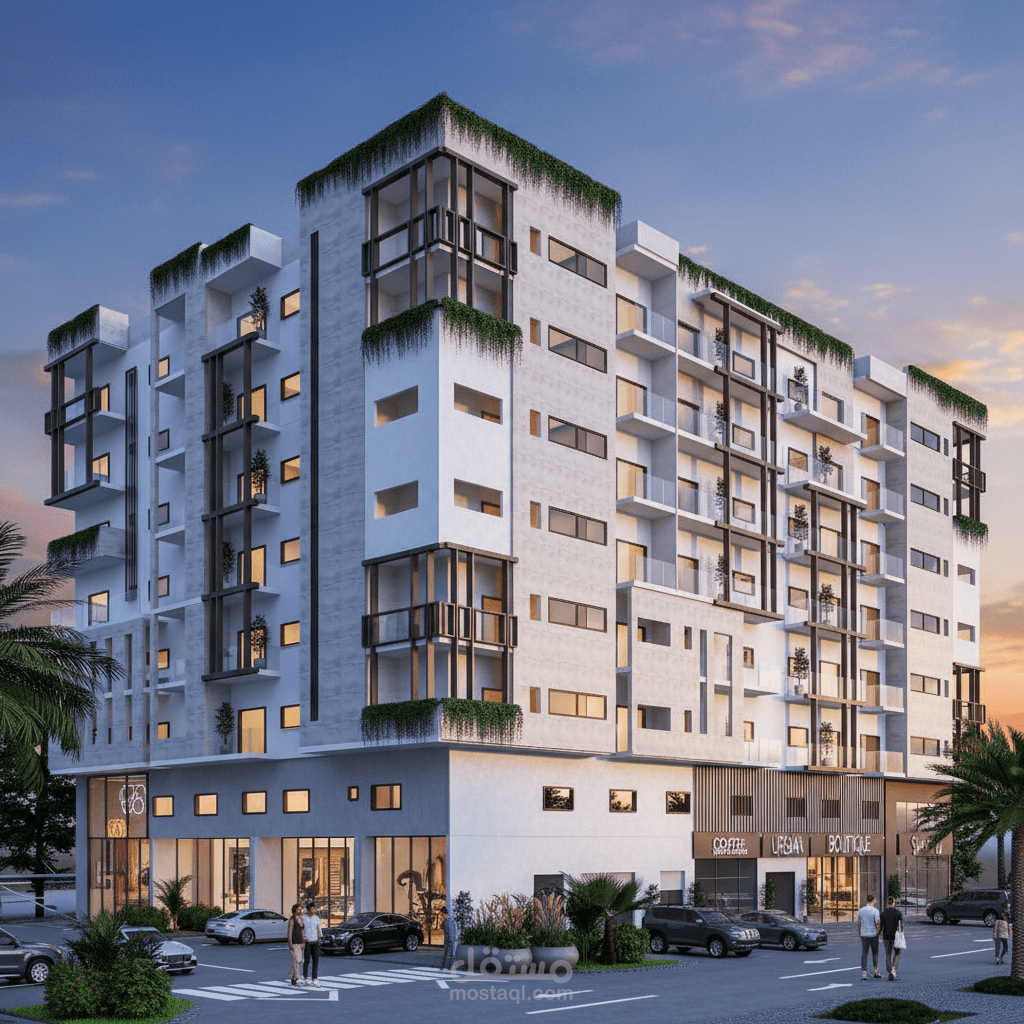 مبني سكني بالشارقة - الامارات العربية المتحدة