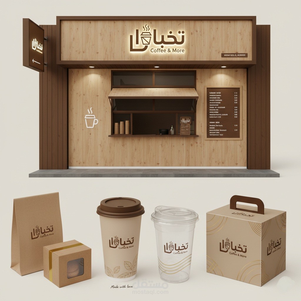 هوية بصرية كاملة لشركتك.