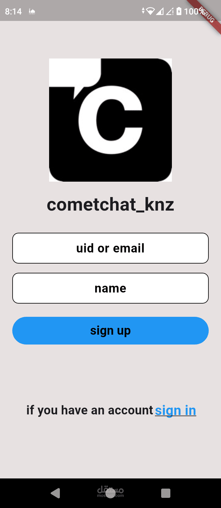 Chat app