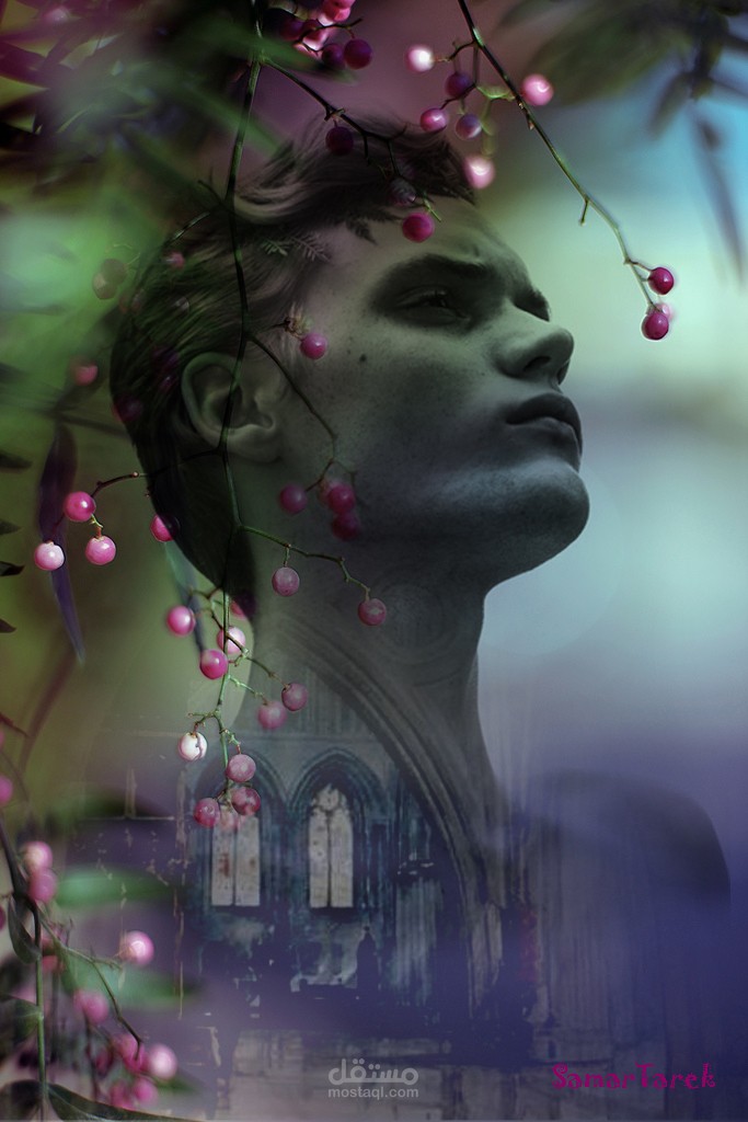 كولاج بالفوتوشوب collage with photoshop
