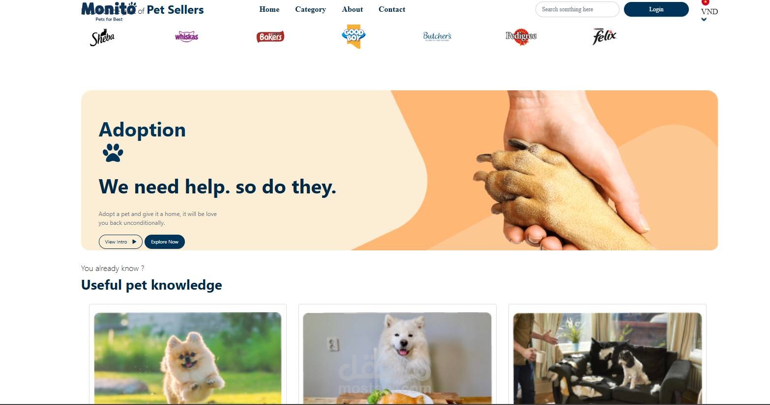 pets -landing-page