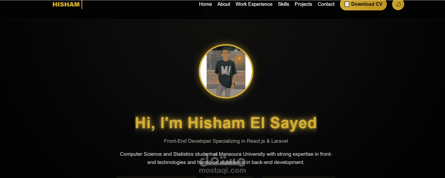 Personal Portfolio Website