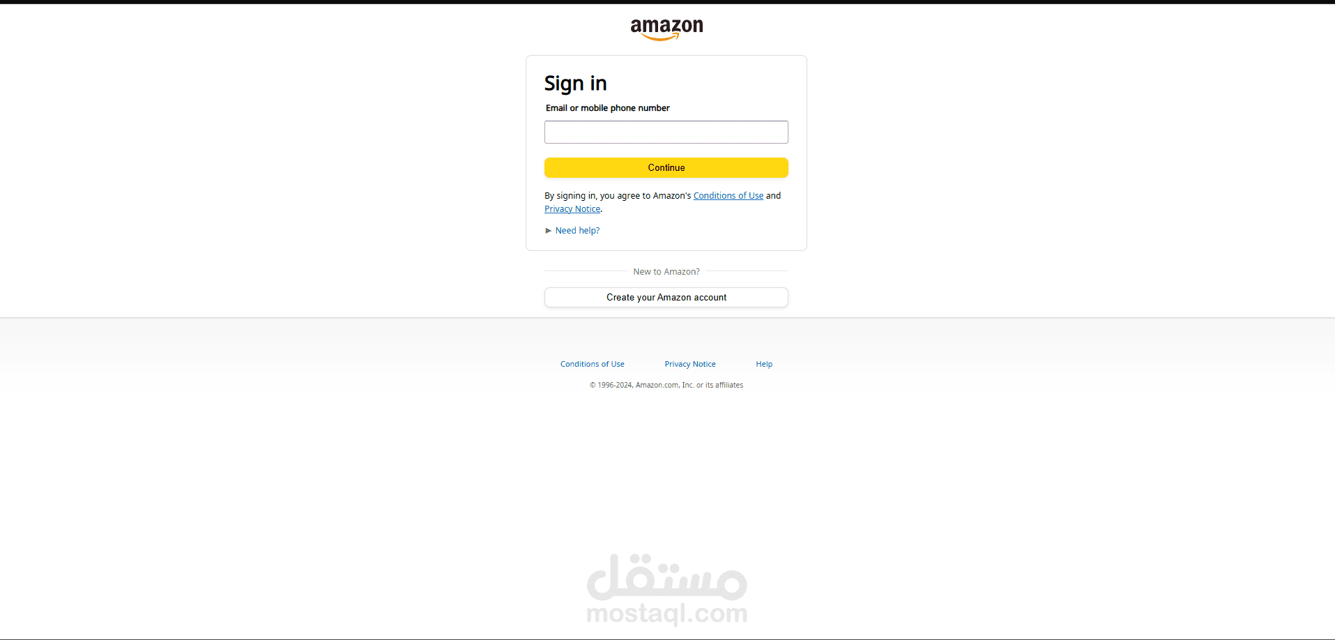 Some work of Amazon