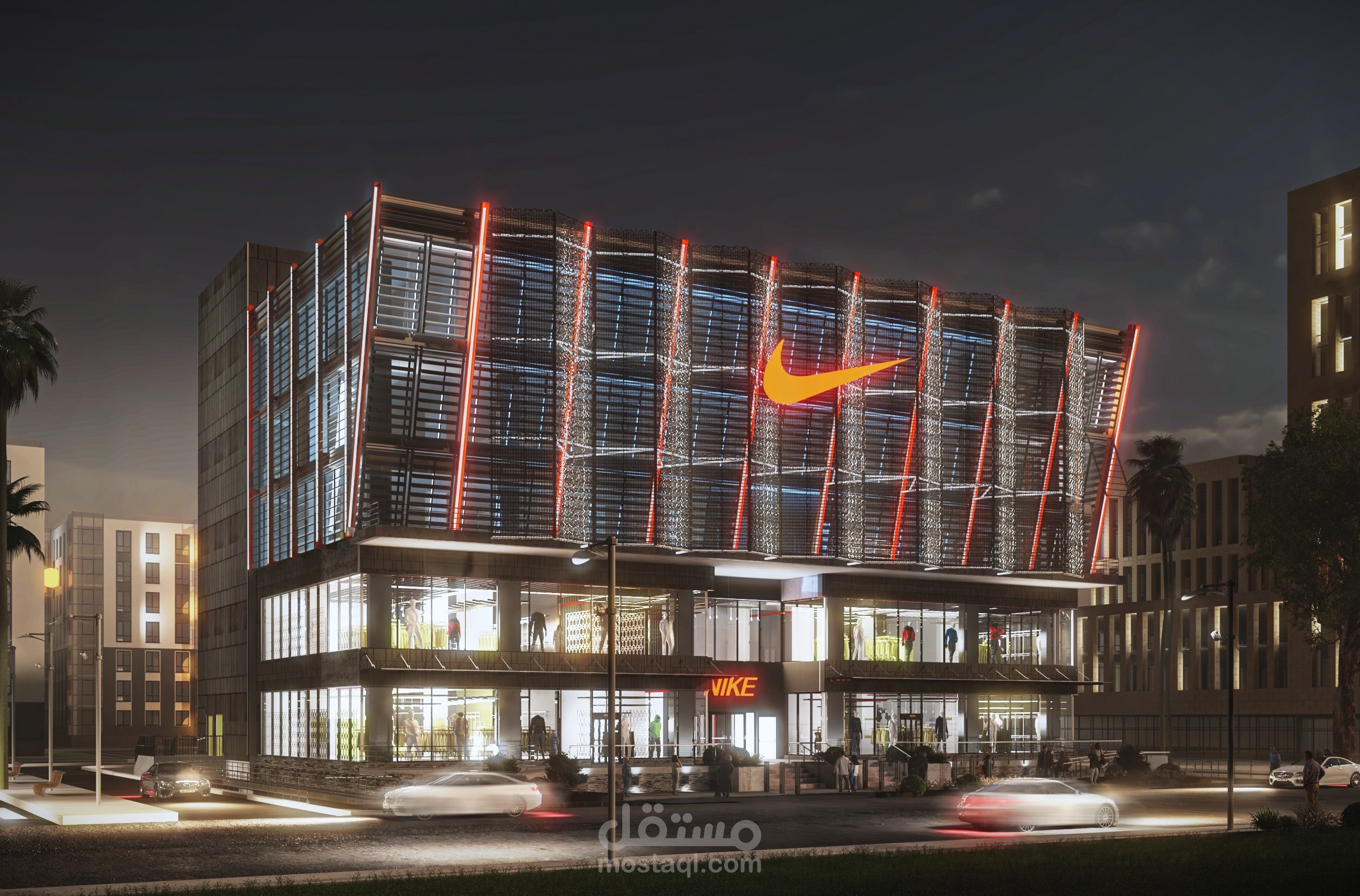 Nike Commercial and Administrative Mall Project