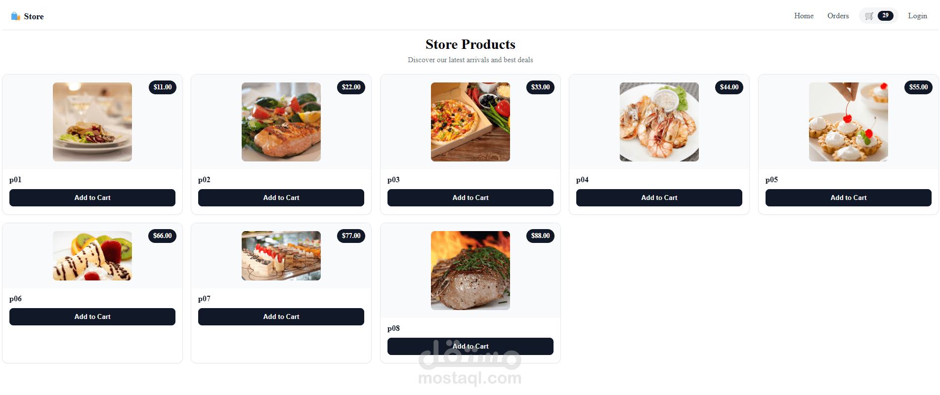 Angular Cart Project