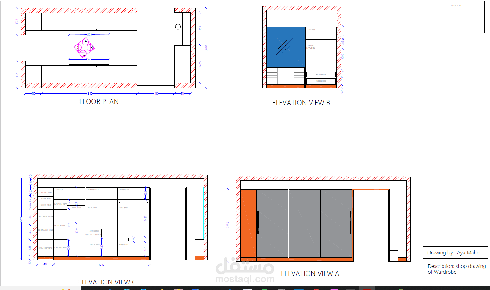 Closets design