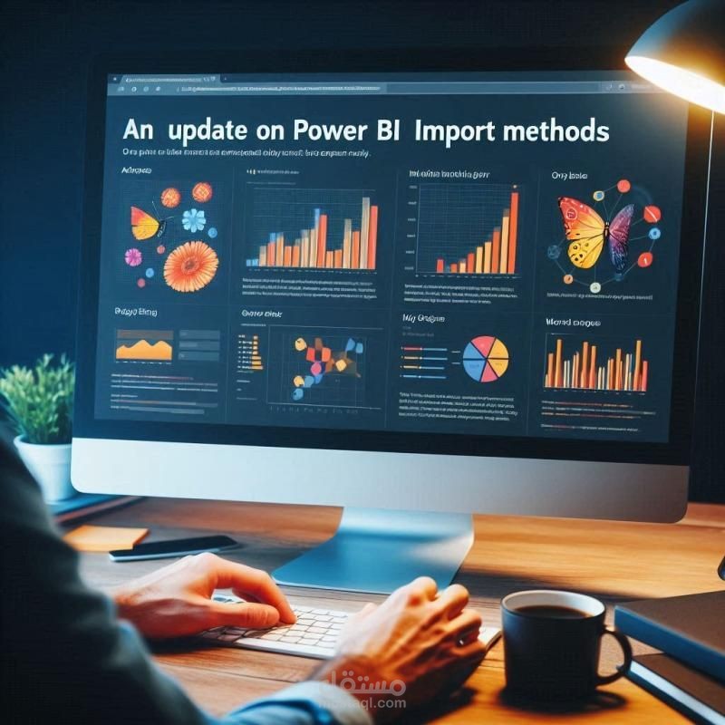 نشاء لوحة تحكم احترافية Power BI لمتابعة بياناتك واتخاذ القرارات