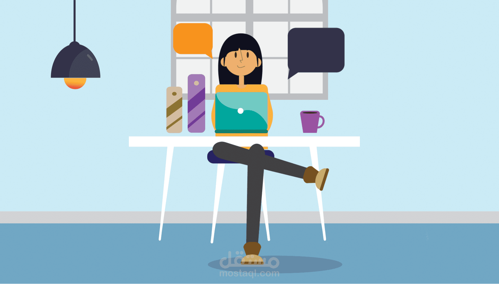 تصميم شخصية كرتونية