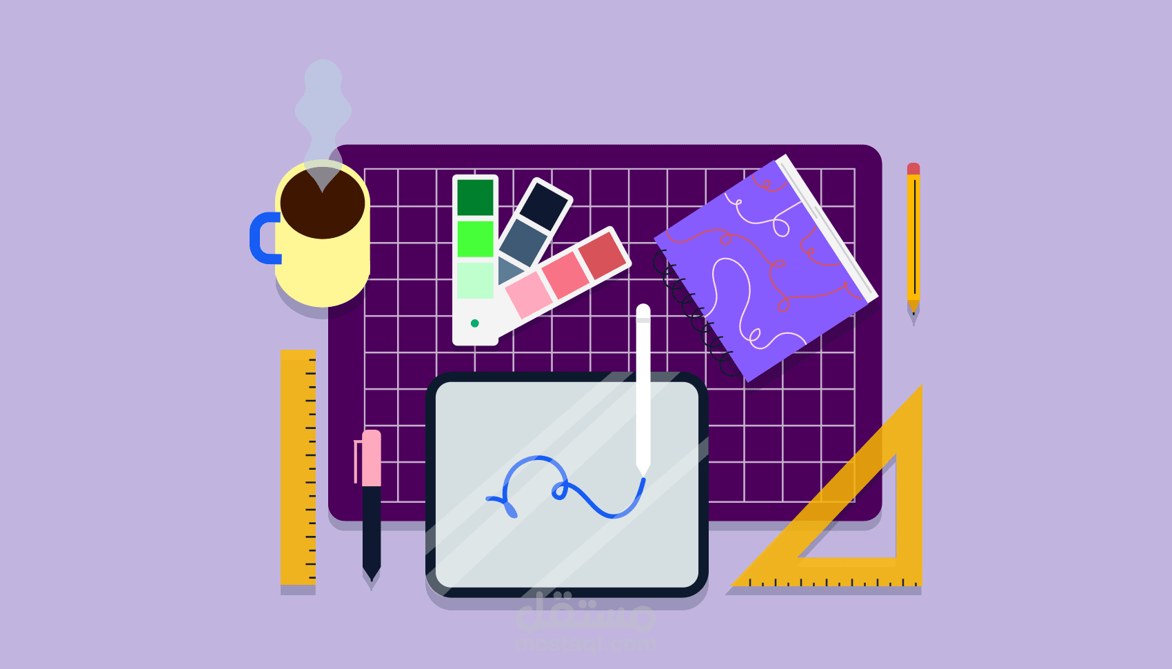 تصميم هوية بصرية وكروت عمل (Business Cards)