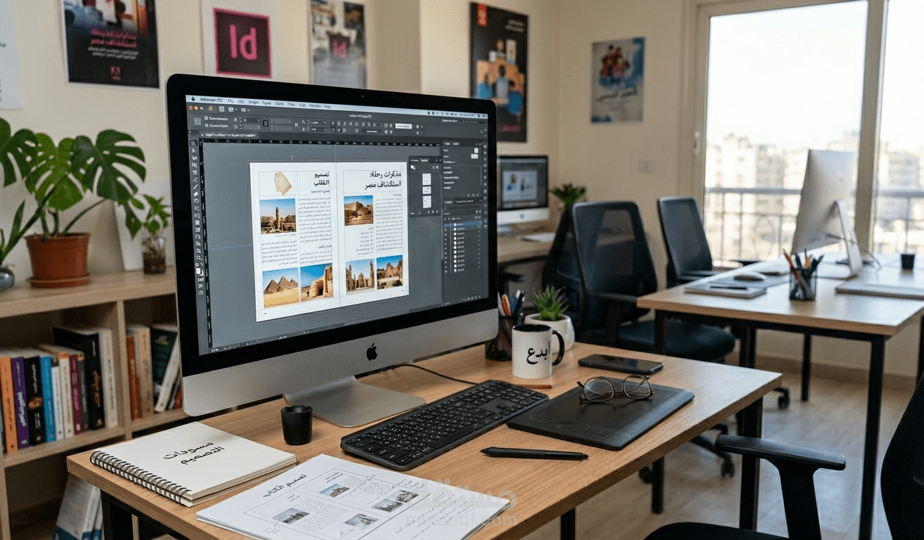 تصميمات ان ديزاين Adobe InDesign