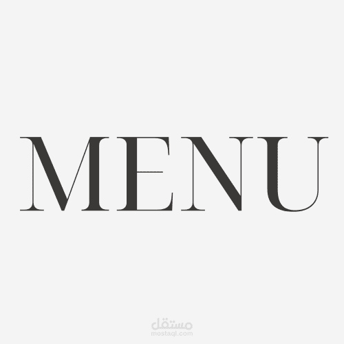Menu & General Design