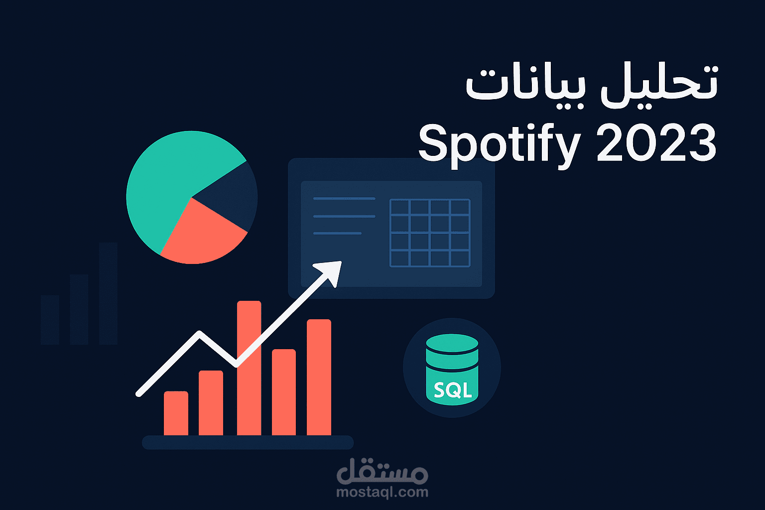 مشروع تنظيف وتحليل بيانات Spotify لعام 2023
