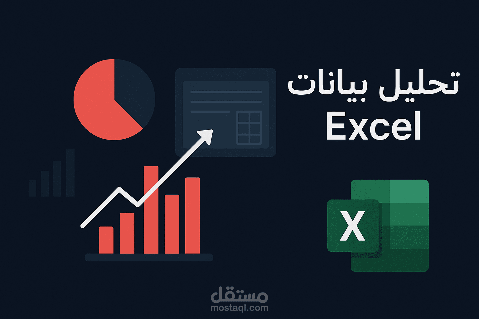 مشروع تنظيف البيانات وتصميم لوحة معلومات باستخدام Excel