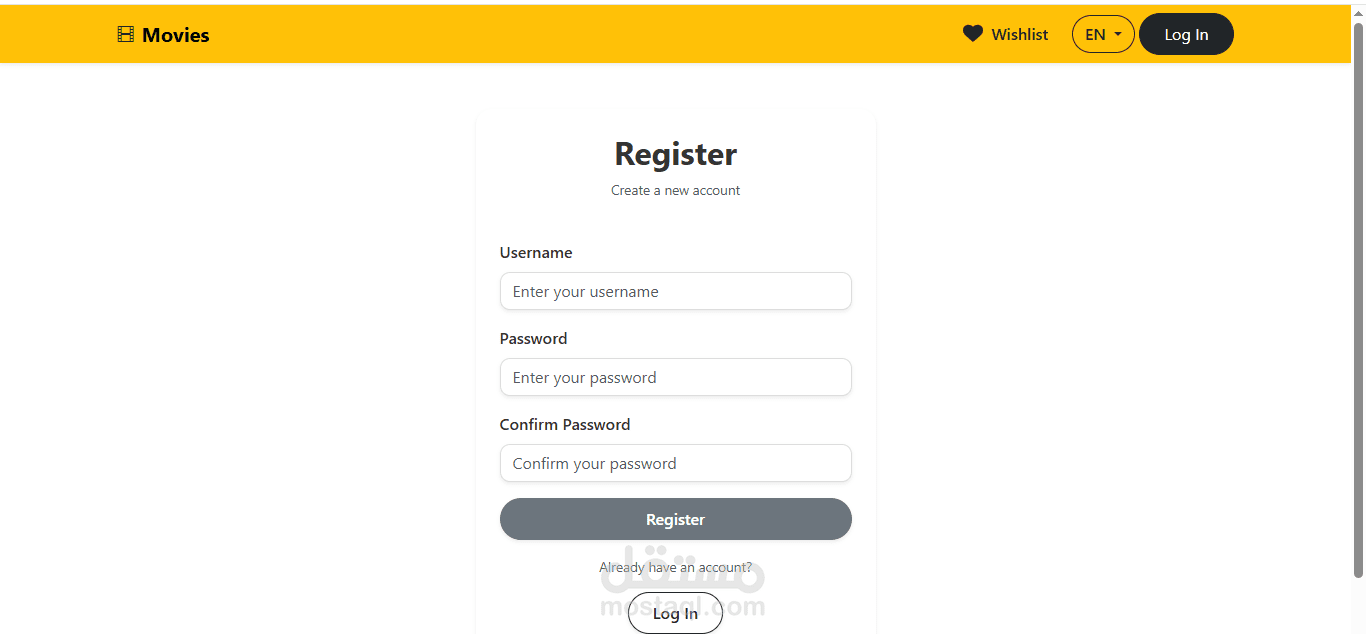 مشروع تطوير واجهات Front-end لموقع باستخدام React و Material UI