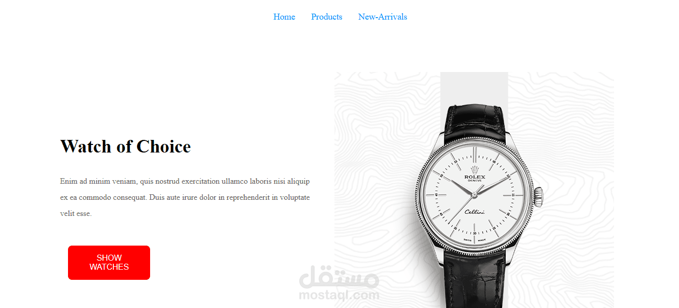 watches website