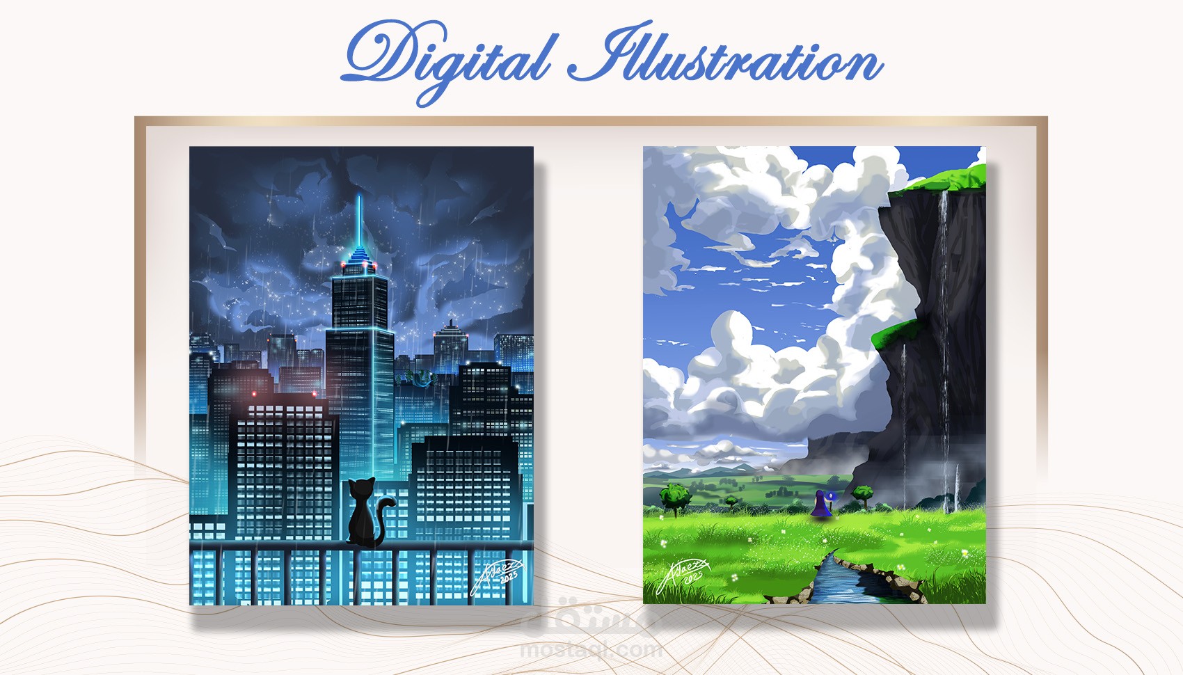 Digital landscape & Environment Art