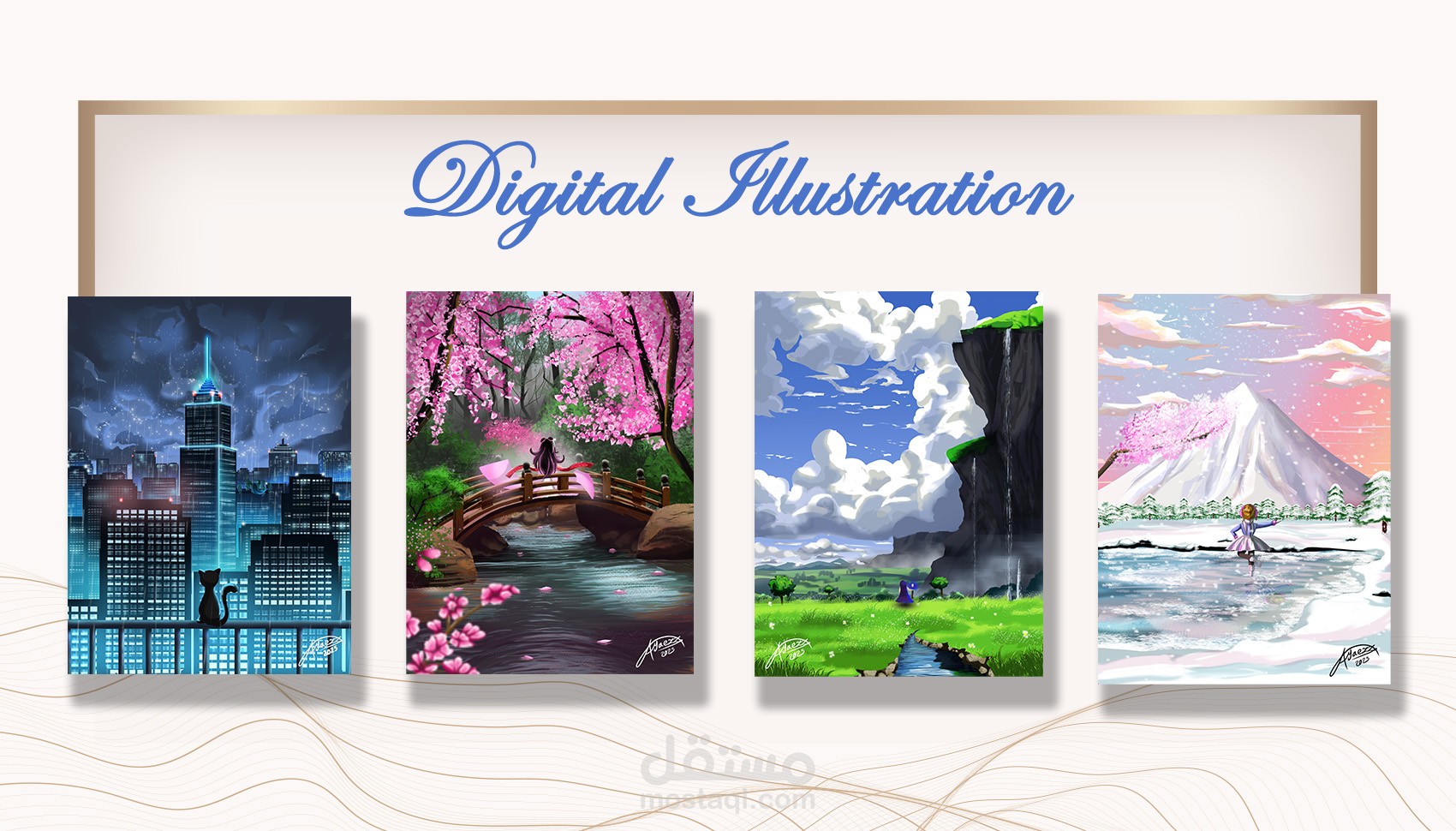 Digital landscape & Environment Art