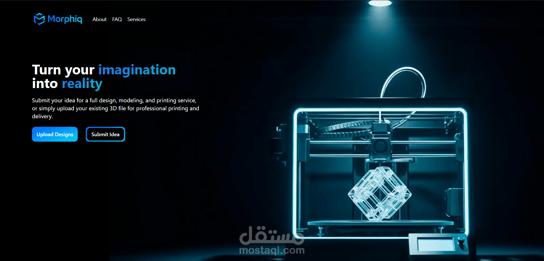morphiq 3d printing