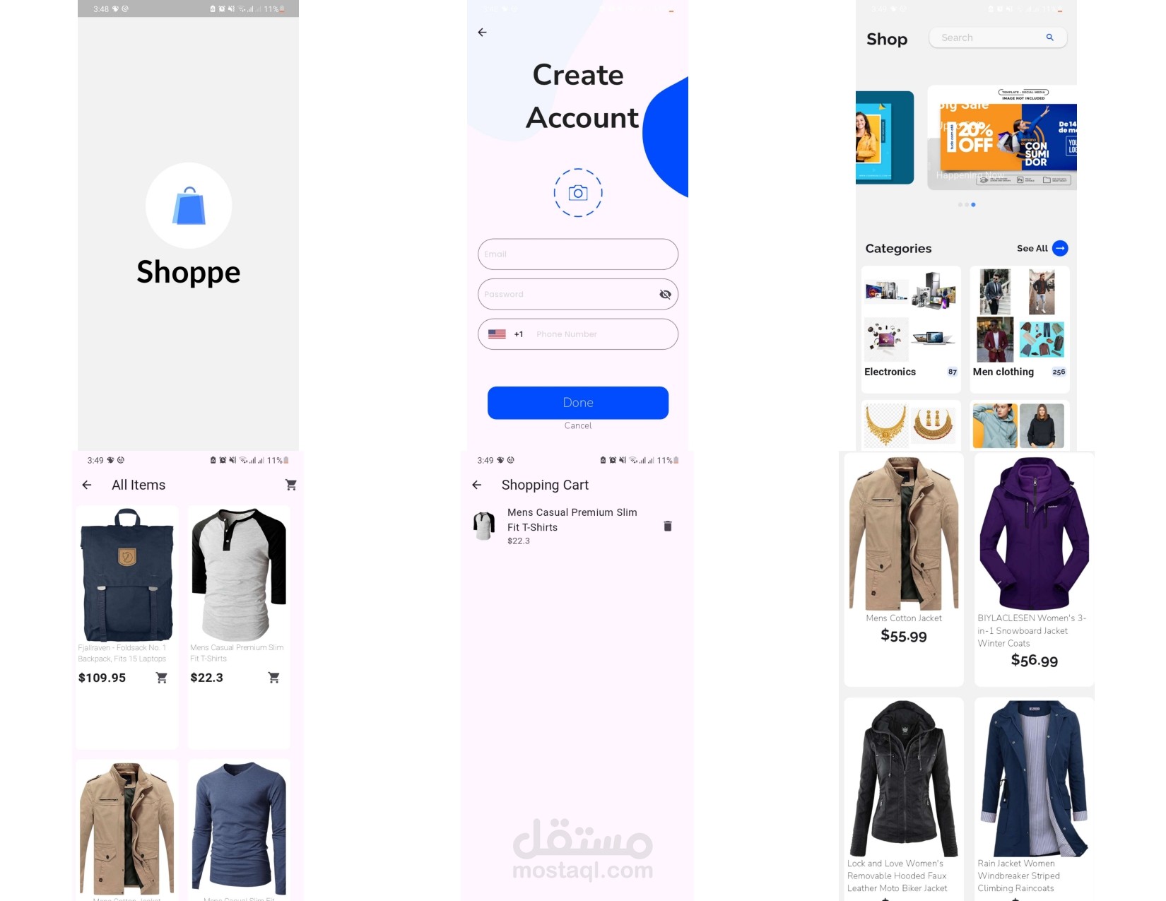 E-Commerce Mobile App – Flutter + Firebase